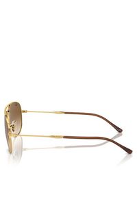 Ray-Ban Okulary przeciwsłoneczne Bain Bridge 0RB3735 001/51 Złoty. Kolor: złoty