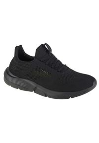 skechers - Buty sportowe Sneakersy męskie, Ingram-Brexie. Kolor: czarny. Sport: turystyka piesza #1