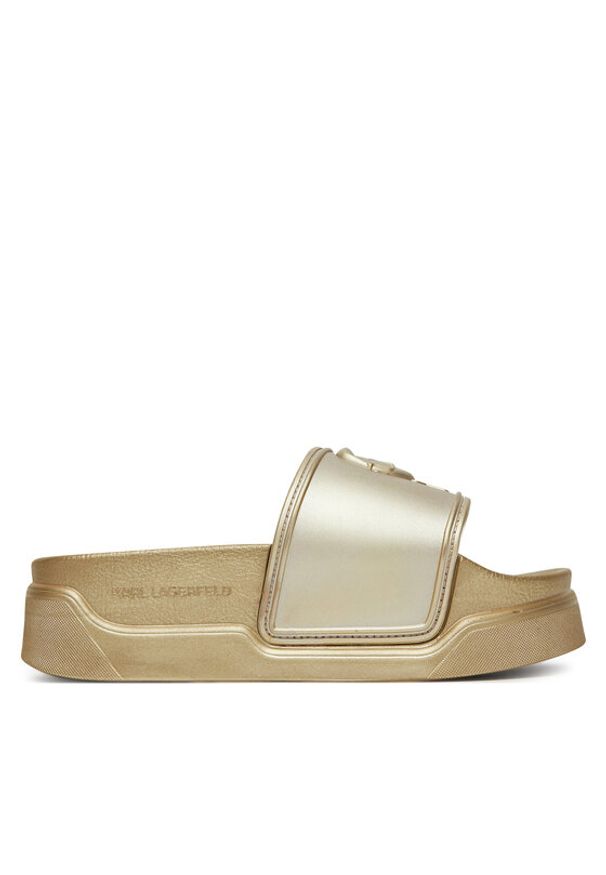 Karl Lagerfeld - KARL LAGERFELD Klapki Kondominium KL88819 Złoty. Kolor: złoty