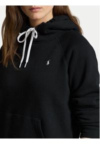 Polo Ralph Lauren Bluza Prl Shrknhd 211943007003 Czarny Regular Fit. Typ kołnierza: polo. Kolor: czarny. Materiał: bawełna #4