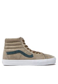 Vans Tenisówki Sk8-Hi VN0007NSCH81 Szary. Kolor: szary. Materiał: skóra, zamsz