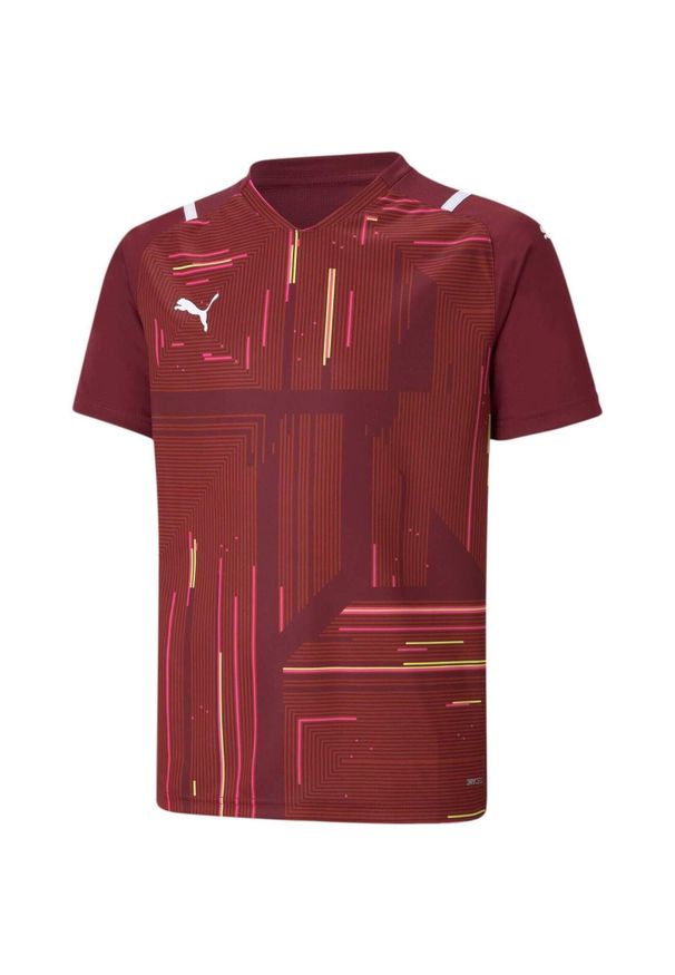 Podkoszulek Puma Teamultimate Jersey Jr, Dzieci. Kolor: czerwony. Materiał: jersey