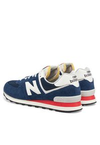 New Balance Sneakersy U574VPN Granatowy. Kolor: niebieski. Materiał: skóra, zamsz. Model: New Balance 574 #6