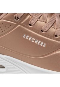 skechers - Skechers Sneakersy Rose Bold 73691/RSGD Różowy. Kolor: różowy. Materiał: skóra #6