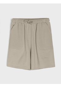 Sinsay - Szorty loose fit - beżowy. Kolor: beżowy