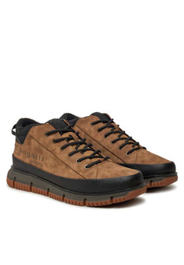 Bugatti Sneakersy 341-AC238-5000 Brązowy. Kolor: brązowy. Materiał: skóra