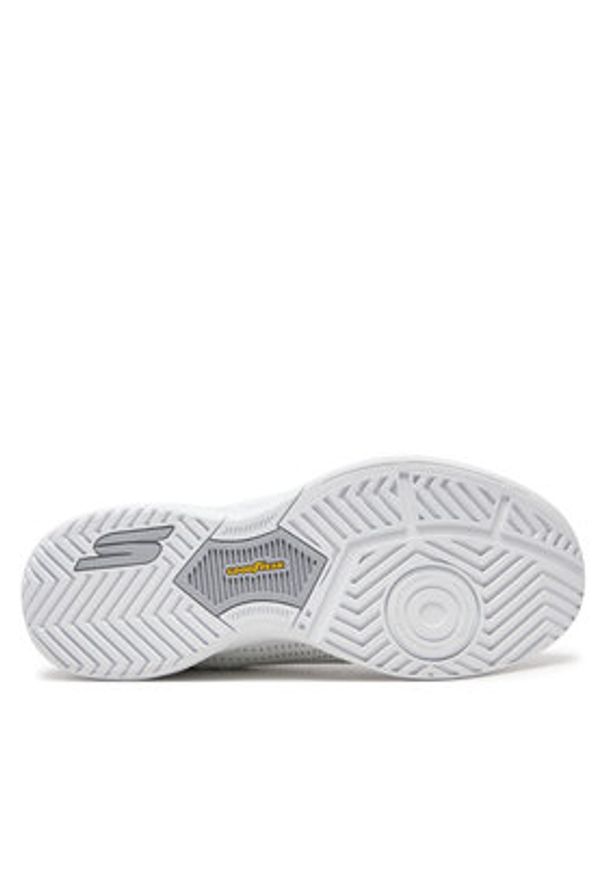 skechers - Skechers Sneakersy Viper Court Reload 172101 WHT Biały. Kolor: biały. Materiał: materiał