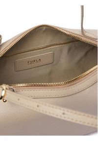 Furla Torebka Double M WB01905 BX3036 KH 4488S Beżowy. Kolor: beżowy. Materiał: skórzane #5