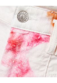ISABEL MARANT - Bawełniane spodenki Esquia. Stan: podwyższony. Kolor: beżowy. Materiał: bawełna. Wzór: aplikacja, kolorowy. Sezon: lato #4
