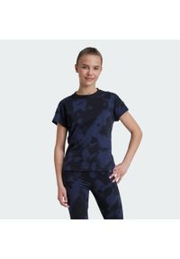 Adidas - Koszulka Future Icons Camo Printed Kids. Kolor: wielokolorowy, niebieski, czarny