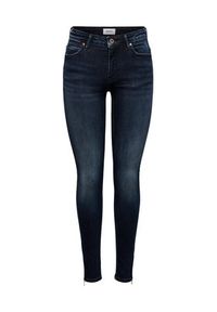 only - ONLY Jeansy 15209349 Granatowy Skinny Fit. Kolor: niebieski #4