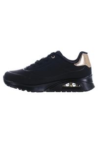 skechers - Buty na co dzień unisex SKECHERS UNO GEN 1 SHIMMER eko skóra. Okazja: na co dzień. Kolor: czarny. Materiał: skóra. Model: Skechers Sport. Sport: turystyka piesza