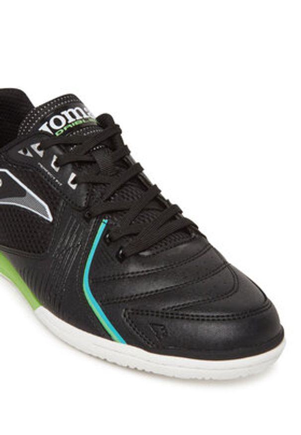 Joma Buty do piłki nożnej Dribling 2501 DRIS2501IN Czarny. Kolor: czarny. Materiał: skóra