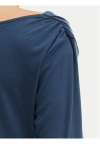 Vero Moda Bluzka Ice 10340793 Granatowy Regular Fit. Kolor: niebieski. Materiał: syntetyk #3