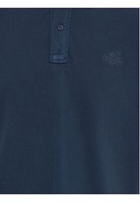 Blend Polo 20715181 Granatowy Regular Fit. Typ kołnierza: polo. Kolor: niebieski. Materiał: bawełna