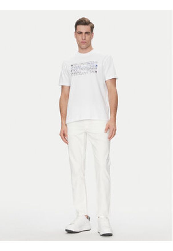 Karl Lagerfeld Jeans Jeansy A2M10136 Biały Tapered Fit. Kolor: biały