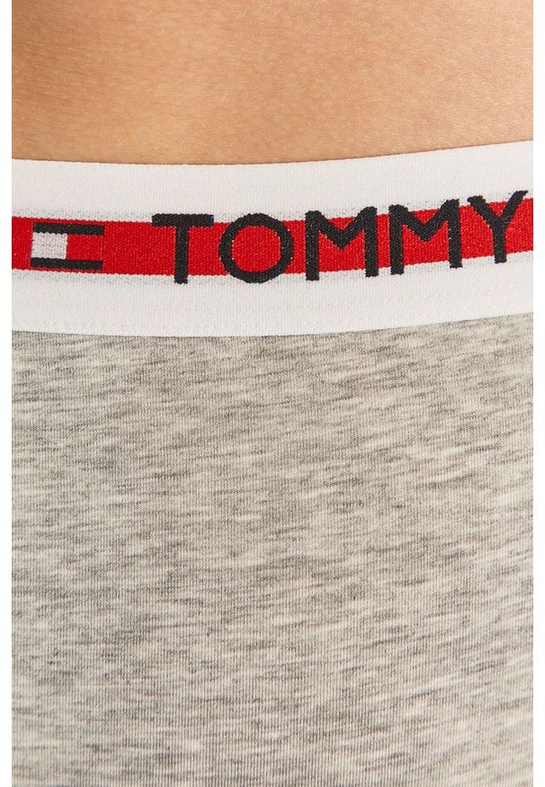 TOMMY HILFIGER - Tommy Hilfiger - Figi. Kolor: szary. Materiał: bawełna