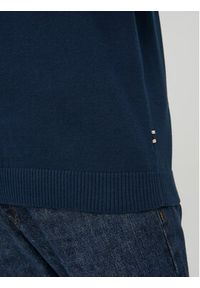 Jack & Jones Sweter 12137190 Granatowy Regular Fit. Kolor: niebieski. Materiał: bawełna