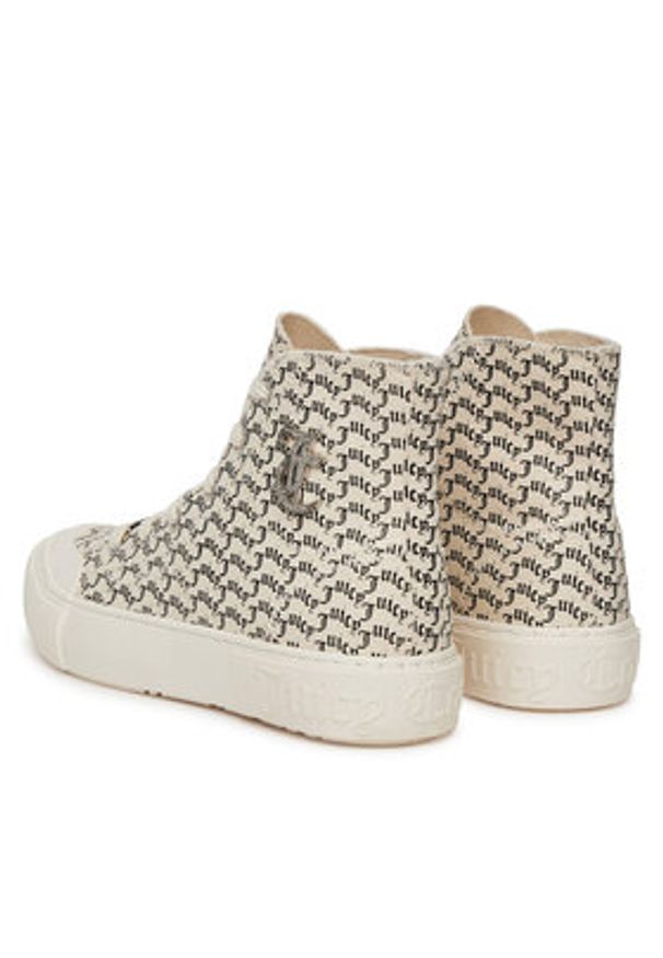Juicy Couture Trampki VSJU004 Écru. Kolor: kremowy. Materiał: materiał