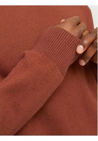 Jack & Jones Sweter Vesterbro 12261852 Brązowy Loose Fit. Kolor: brązowy. Materiał: syntetyk, wiskoza #6