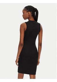Hugo - HUGO Sukienka codzienna Naloita 50530443 Czarny Slim Fit. Okazja: na co dzień. Kolor: czarny. Materiał: syntetyk. Typ sukienki: proste. Styl: casual #3