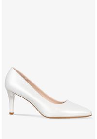 Sergio Leone - Szpilki sergio leone damskie błyszczące srebrne 1336. Okazja: na imprezę. Kolor: srebrny. Materiał: skóra ekologiczna. Obcas: na szpilce. Styl: elegancki, klasyczny. Wysokość obcasa: wysoki #1