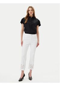 Joseph Ribkoff Kuloty 251965 Biały Regular Fit. Kolor: biały. Materiał: syntetyk, bawełna #4