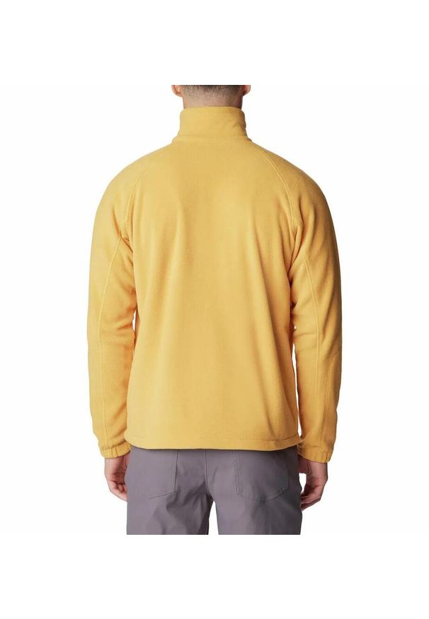 columbia - Polar Rozpinany Męski Columbia Fast Trek II Full Zip Fleece. Kolor: żółty. Materiał: polar