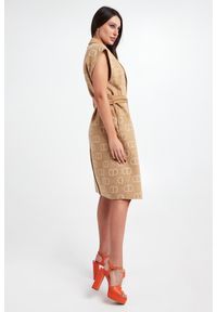 Twinset Milano - Kamizelka damska wełniana TWINSET. Materiał: wełna #4