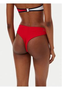 TOMMY HILFIGER - Tommy Hilfiger Dół od bikini UW0UW05838 Niebieski. Kolor: niebieski. Materiał: syntetyk #4