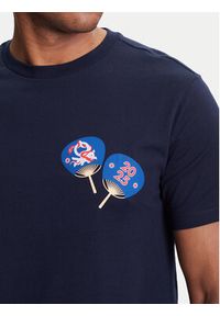 United Colors of Benetton - United Colors Of Benetton T-Shirt 3I1XU1096 Granatowy Regular Fit. Kolor: niebieski. Materiał: bawełna #4