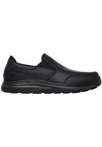 skechers - Adidasy Skechers Flex Advantage Sr-br, Mężczyźni. Kolor: czarny. Materiał: materiał, syntetyk