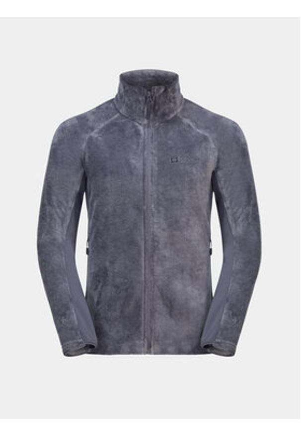 Jack Wolfskin Polar Rotwand Fz 1711421 Granatowy Regular Fit. Kolor: niebieski. Materiał: syntetyk