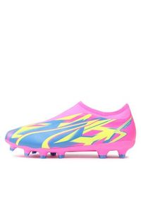 Puma Buty do piłki nożnej Ultra Match Ll Energy Fg/Ag Youth 107555 01 Różowy. Kolor: różowy. Materiał: materiał #4
