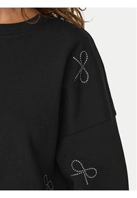 only - ONLY Bluza Berit 15333887 Czarny Regular Fit. Kolor: czarny. Materiał: syntetyk, bawełna #5