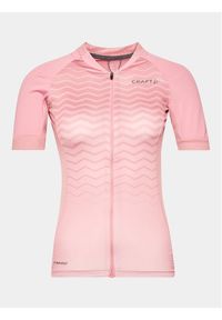 Craft Koszulka techniczna Endur 1910553 Różowy Slim Fit. Kolor: różowy. Materiał: syntetyk