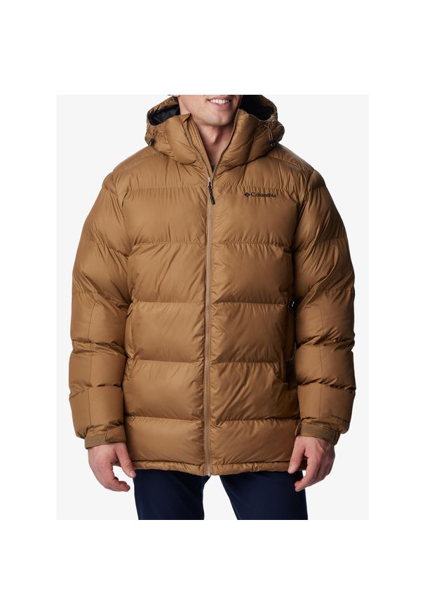 columbia - Kurtka ocieplana męska Columbia Pike Lake Parka. Kolor: brązowy. Sport: turystyka piesza