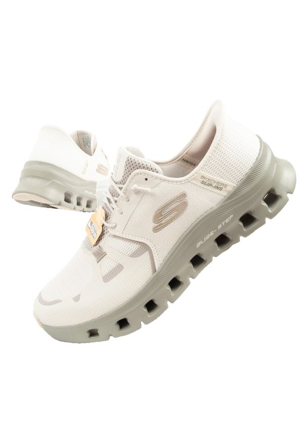 skechers - Buty męskie sneakersy Skechers Glide-Step Pro Slip-Ins. Kolor: beżowy
