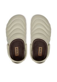 Crocs Klapki Classic Lined Overpuff Clog 210059 Beżowy. Kolor: beżowy #5