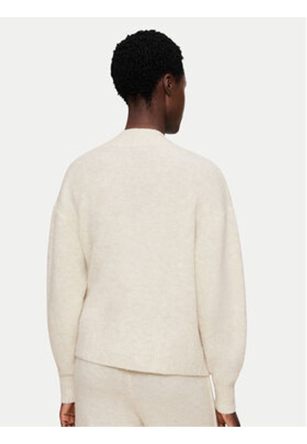 Triumph Kardigan Amourette Cozy 10225069 Écru Relaxed Fit. Materiał: syntetyk