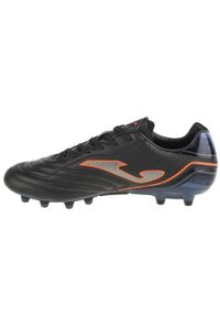 Buty do piłki nożnej dla dorosłych Joma Aguila FG lanki treningowe z Exo Counter. Zapięcie: sznurówki. Kolor: wielokolorowy, niebieski, czarny. Materiał: guma, materiał, tkanina, syntetyk. Szerokość cholewki: normalna. Sport: piłka nożna