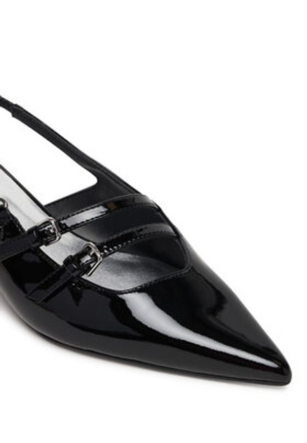 Karl Lagerfeld - KARL LAGERFELD Czółenka Pasha KL30105A Czarny. Kolor: czarny. Materiał: skóra