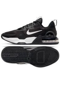 Buty Nike Air Max Alpha Trainer 5 M DM0829 001 czarne. Zapięcie: sznurówki. Kolor: czarny. Materiał: materiał, syntetyk, guma. Szerokość cholewki: normalna. Model: Nike Air Max #1