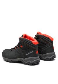 Mammut Trekkingi Mercury IV Mid Gtx GORE-TEX 3030-04710-00654-1075 Czarny. Kolor: czarny. Materiał: skóra, nubuk. Technologia: Gore-Tex. Sport: turystyka piesza #5