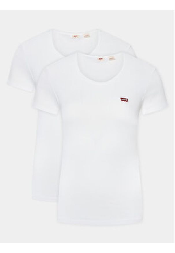 Levi's® Komplet t-shirtów 74856-0015 Kolorowy Slim Fit. Materiał: syntetyk. Wzór: kolorowy
