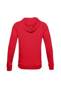 Under Armour - Męska Bluza Polarowa Rival. Kolor: czerwony. Materiał: polar