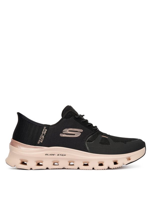 skechers - Skechers Sneakersy Glide-Step Pro - Radiant Stride 150438/BKRG Czarny. Kolor: czarny. Materiał: materiał