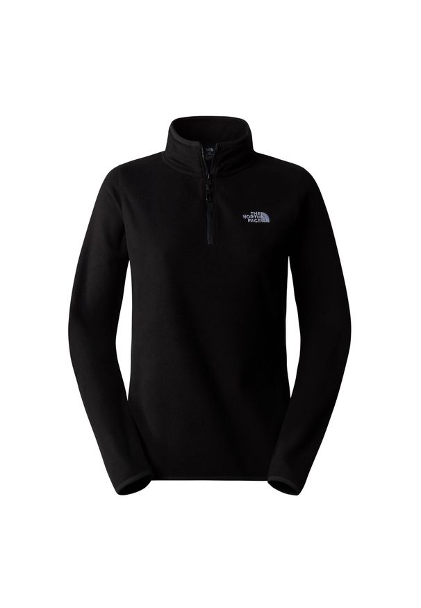 The North Face Polar 100 Glacier 1/4 Zip Nf0A855M4H0. Kolor: czarny. Materiał: polar