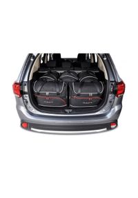 KJUST - Torby Do Bagażnika Mitsubishi Outlander 2012-2020 5Szt Kjust. Kolor: czarny. Styl: sportowy #1