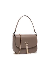 VALENTINO - Valentino Torebka Divina VBS1R404G Szary. Kolor: szary. Materiał: skórzane